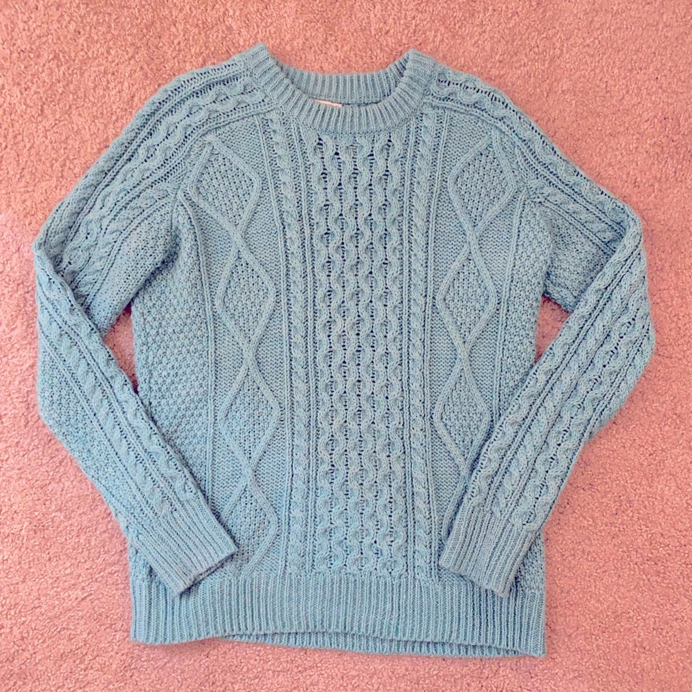 Aqua/Light Turquoise Oversized sweater | Merona